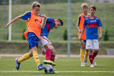 Pruszcz Gdanski. Boisko przy Gimnazjum nr 1. Miedzynarodowy...