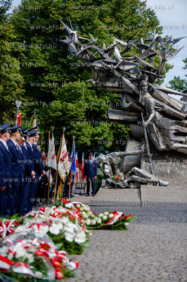 Gdansk. Msza Swieta na placu Obroncow Poczty Polskiej...
