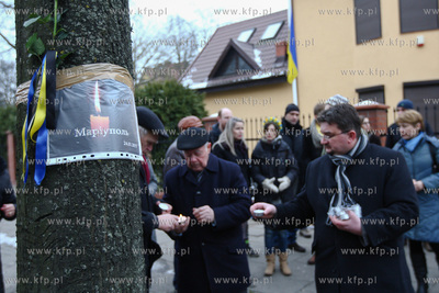 Zorganizowany pod Konsulatem Ukrainy, wiec poparcia...