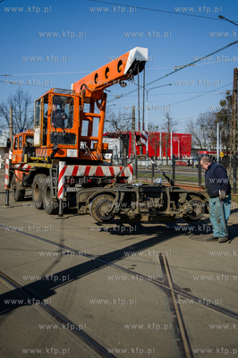 Gdansk. Wrzeszcz. Zajezdnia Tramwajowa Zakladu Komunikacji...