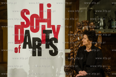 Gdansk. Dwor Artusa. Festiwal Solidarity of Art. Uroczyste...