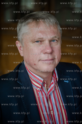 Gdansk. Wlasciciel restauracji Villa Uphagena Mariusz...