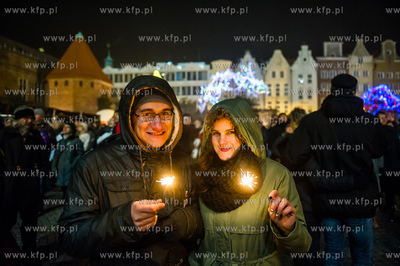 Gdansk. Zabawa sylwestrowa na Targu Weglowym.
31.12.2015
fot....