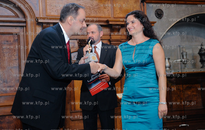 Gdansk. Dwor Artusa. Uroczystosc 65 lecia Radia Gdansk...