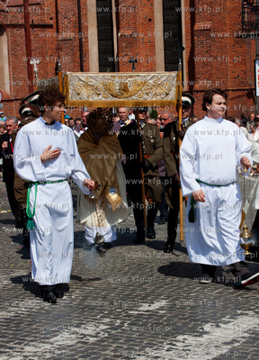 Procesja Bozego Ciala w Starogardzie Gdanskim. 30.05.2013...