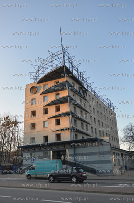 Gdynia. ul. Kielecka. Byla centarla banku Nordea. 17.03.2016...