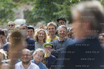 Gdańsk. Festiwal teatrów Ulicznych FETA. Dansk Rakkerpak...