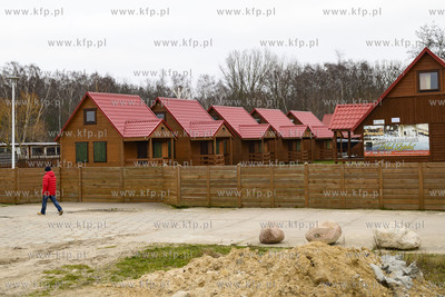 Półwysep helski. Hel. Domki letniskowe "Nad Zatoką".19.01.2020...