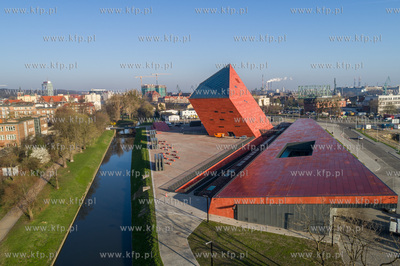Gdansk, Muzeum II Wojny Swiatowej. 10.04.2017 fot....