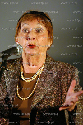 Irena Kwiatkowska
25.06.2004
fot. Wojtek Jakubowski...