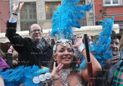 Na 100 dni przed rozpoczeciem Euro2012 na ulicy Dlugiej...