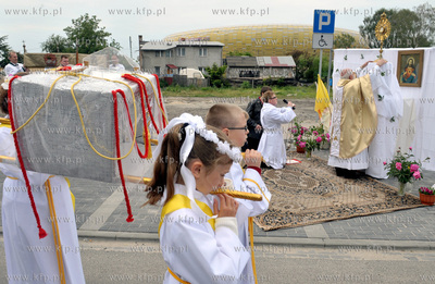Procesja Bozego Ciala parafii sw. Anna i Joachima....