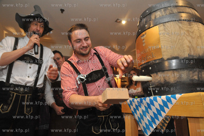 Swoeto piwa Oktoberfest 2013 w Brovarni Gdansk nalezacej...