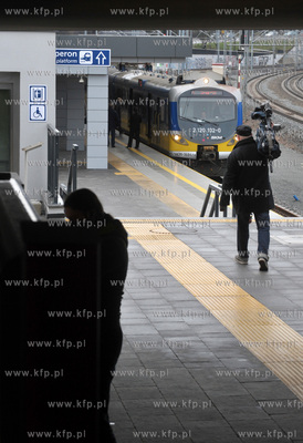 Oficjalne uruchoinienie nowej trasy kolejki SKM Gdansk...