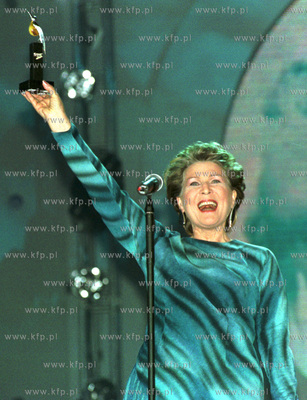 Sopot Festiwal. Irena Santor z nagroda Bursztynowego...