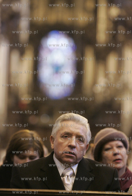 Gdansk. Katedra Oliwska Msza św. pod przewodnictwem...