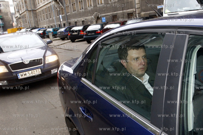 Gdansk. . Prezydent Sopotu Jacek Karnowski opuszcza...