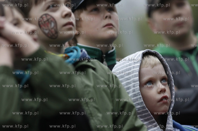 Gdansk Stadion Lechii. Festyn rodzinny przed meczem...