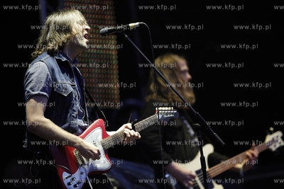 Gdansk. Plac Zebran Ludowych. Strefa Kibica. Koncert...