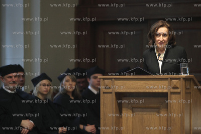 Uroczyste posiedzenie Senatu Politechniki Gdanskiej....