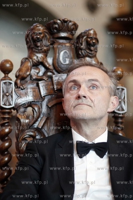 Gdansk. Dwor Artusa. Gala wreczenia Orlow Pomorskich...