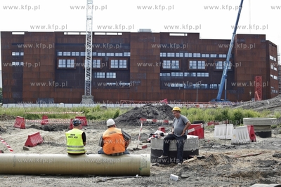 Gdansk. Budowa ul. Nowa Walowa.
04.07.2013
fot. Krzysztof...