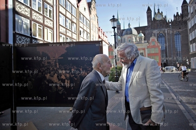 Gdansk. Wernisaz wystawy plenerowej W przededniu wielkiej...