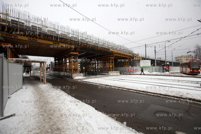 Budowa linii Pomorskiej Kolei Metropolitalnej. Nz....