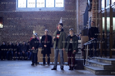 Dzien Pamieci Zolnierzy Wykletych. Nz. Przemarsz ulicami...