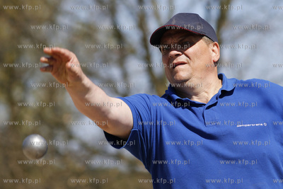 Park Reagana.  Zawody boule z cyklu Grand Prix Norcospectra.
08.05.2016
fot....