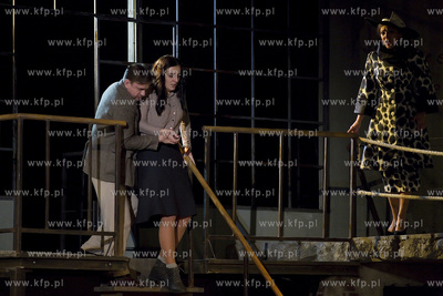 Opera Bałtycka. Próba generalna opery Cyganerii Giacoma...