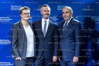 Teatr Wybrzeże. Prezentacja kandydatów Koalicji Obywatelskiej...