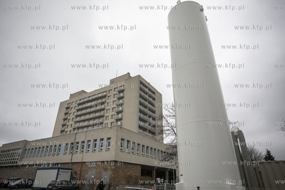 Szpital tymczasowy w Sopocie. Powstał w budynku sanatorium...