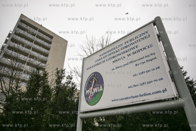 Szpital tymczasowy w Sopocie. Powstał w budynku sanatorium...