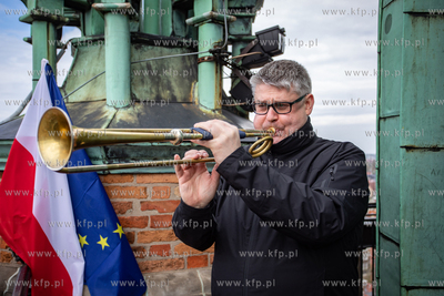 Z okazji Dnia Europy z Ratusza Głównego Miasta zabrzmiała...