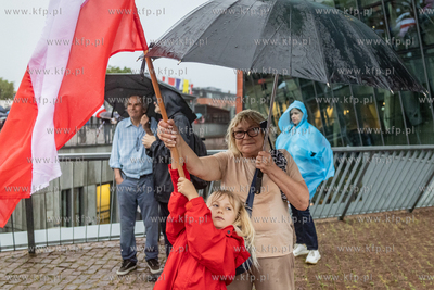 Protest pod Muzeum II Wojny Światowej przeciwko usunięciu...