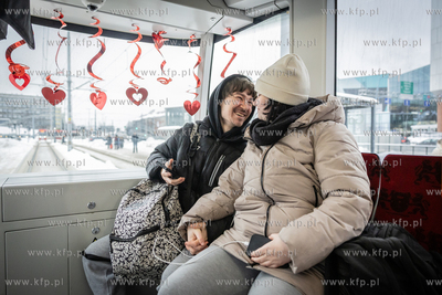 Gdański walentynkowy tramwaj.
14.02.2026
fot. Krzysztof...