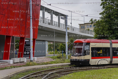 Gdańsk Strzyża. Trawaj PESA 120NAG SWING  03.09.2020...