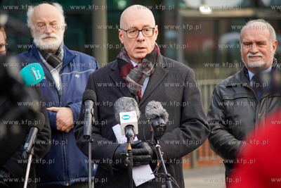 Konferencja prasowa posła Kacpra Płażyńskiego w...