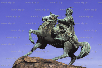 Pomnik Bohdana Chmielnickiego w Kijowie. 13.10.2019...