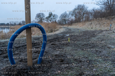 Rewitalizacja Opływu Motławy. 03.02.2023 fot. Paweł...