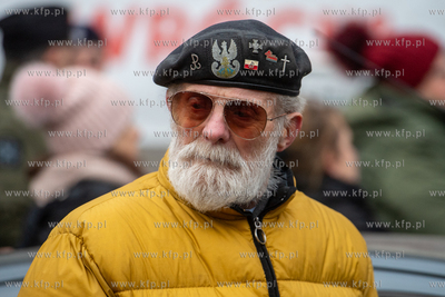 Protest przed Okręgowym Sądem Lekarskim w Gdańsku,...