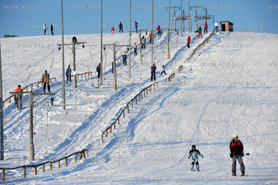 Trzepowo kolo Przywidza. Osrodek narciarski  05.02.2010...