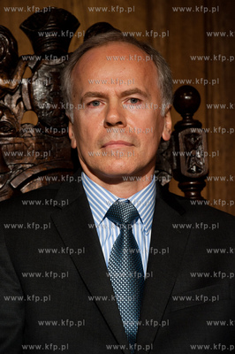 Gdansk. Ratusz Staromiejski. Uroczystosc wreczenia...