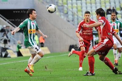 Gdansk. PGE Arena. Mecz o mistrzostwo Ekstraklasy....