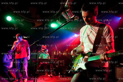 Gdansk. Klub studencki Kwadratowa. Koncert Marcina...