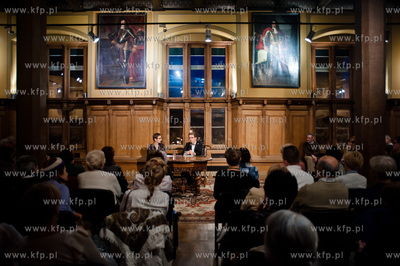 Gdansk. Nadbaltyckie Centrum Kultury. Spotkanie z Michalem...