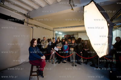 Gdynia. Dzien otwary Gdynskiej Szkoly Filmowej. 17.11.2013...