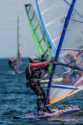 Zatoka Gdanska. Regaty Mistrzostw Swiata w klasie Raceboard,...