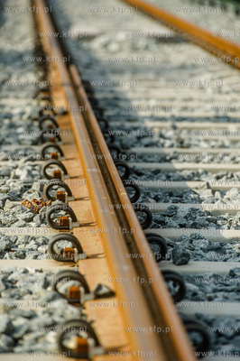 Gdansk. Ostatnie dni budowy linii tramwajowej na Morene....
